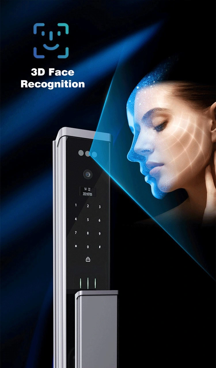 High Security Anti Theft Smart Door Lock Biometric Intelligent Electronic Wireless Fingerprint Smart Locks