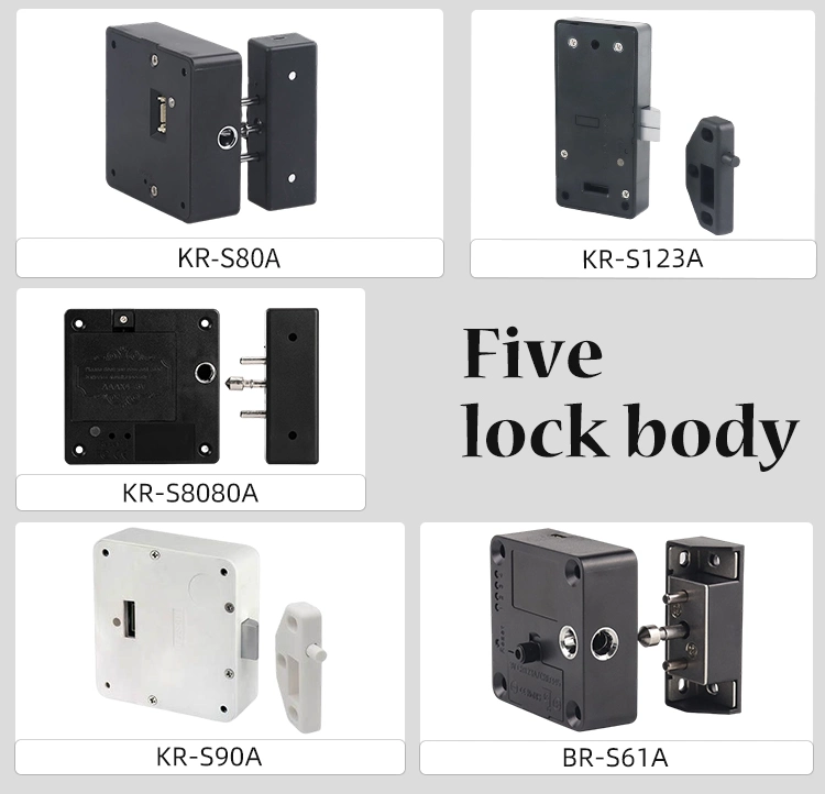 KERONG Intelligent RFID Card Gym Bathroom Smart Drawer Cabinet Locker Door Locks Lock kit for Electronic Gym Lockers