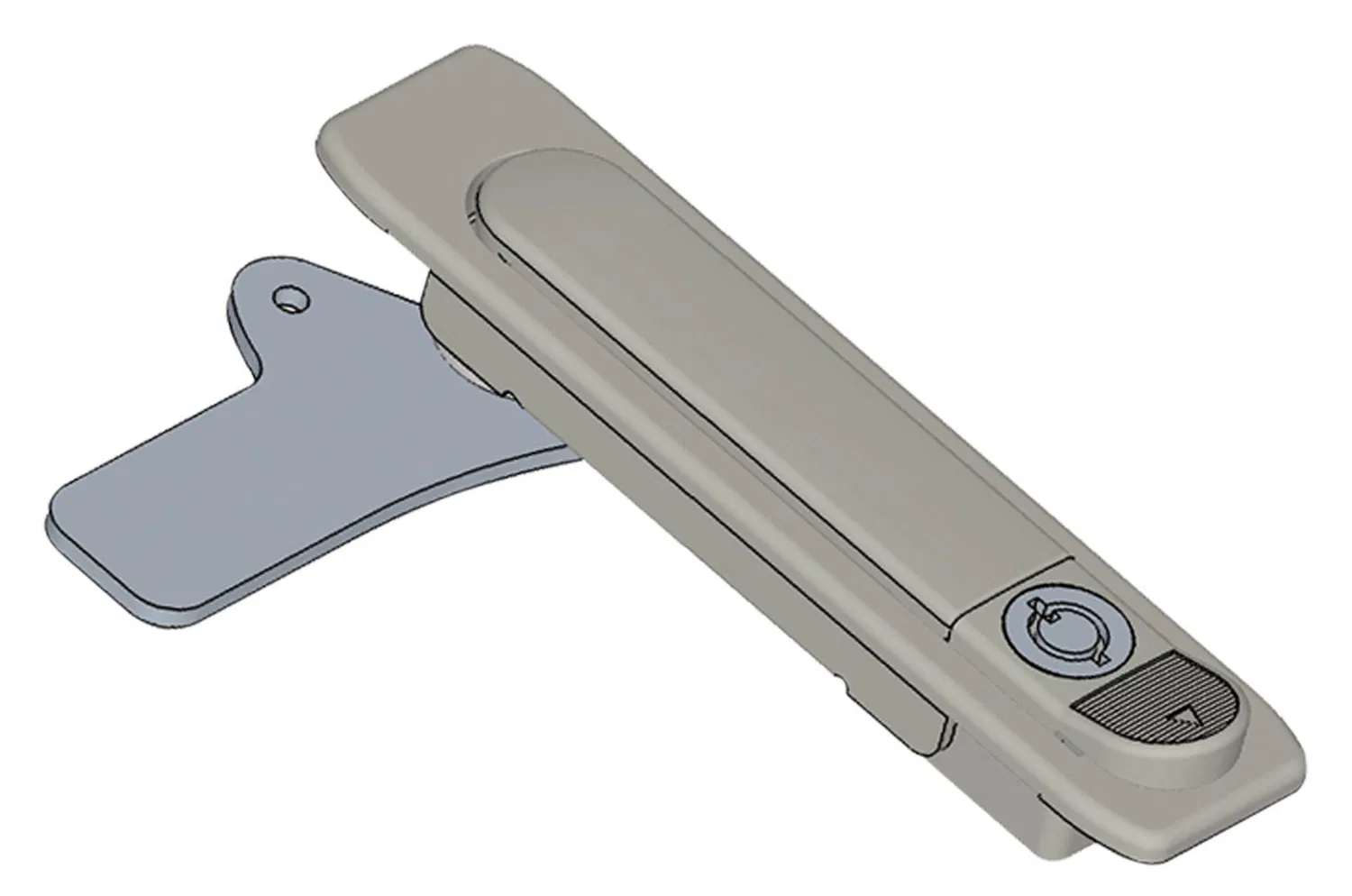 Zonzen 電子 Rittal キャビネット ボックス プッシュ ボタン プレーン ロック MS738